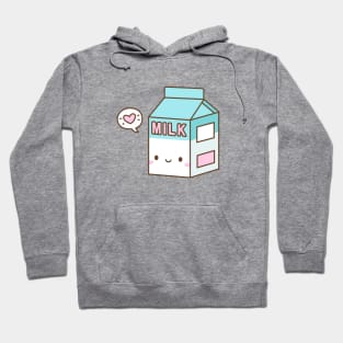 Cute Dairy Milk Carton Hoodie